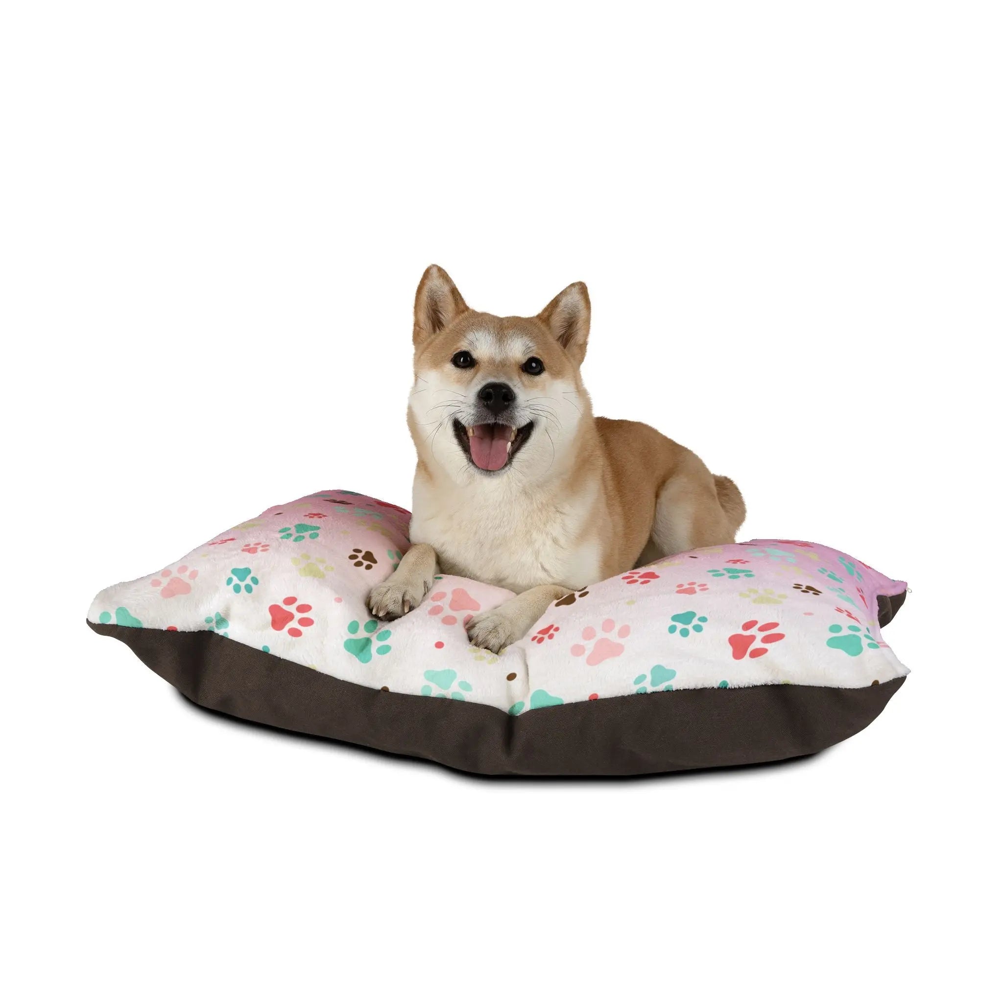Confetti Paws — Playful Paw Print Pet Bed