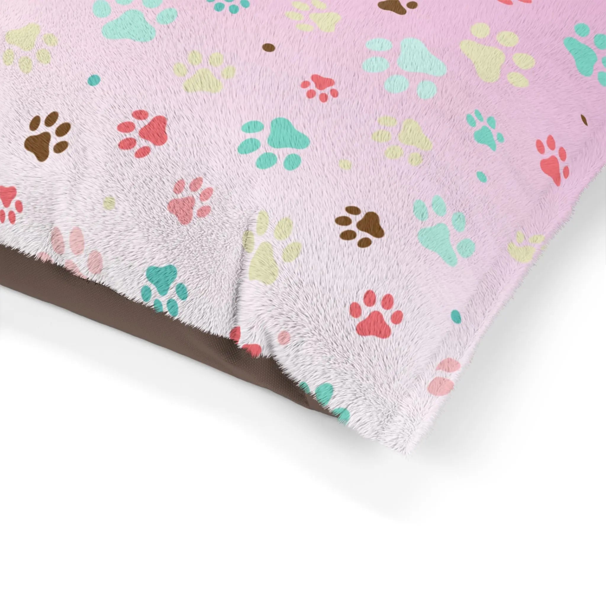 Confetti Paws — Playful Paw Print Pet Bed