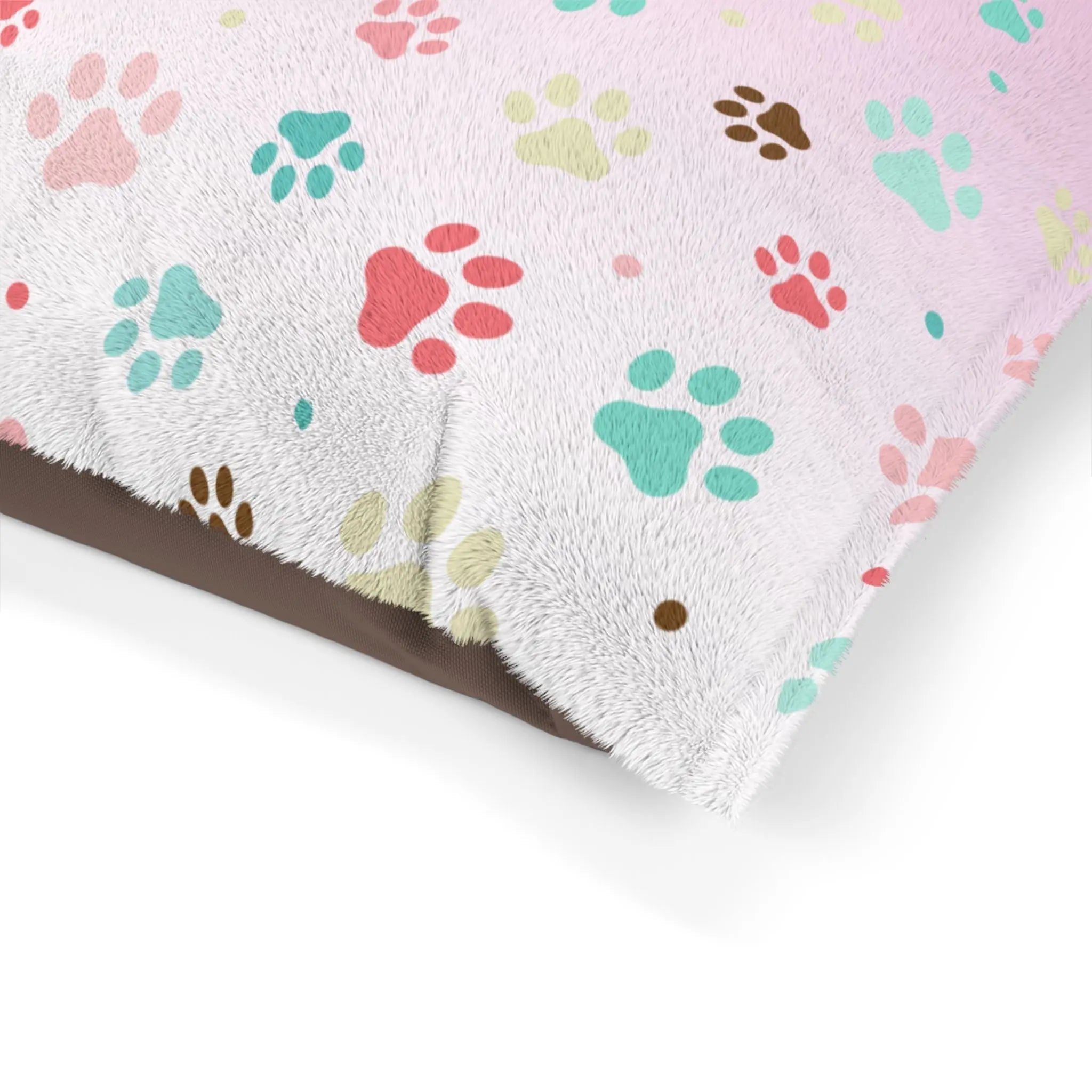 Confetti Paws — Playful Paw Print Pet Bed