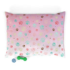 Confetti Paws — Playful Paw Print Pet Bed