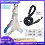 Dog Leash Wholesale Cross-Border New Vest-Style Harness Breathable Y-Shaped Reflective Thickened Outdoor Dog Walking Leash