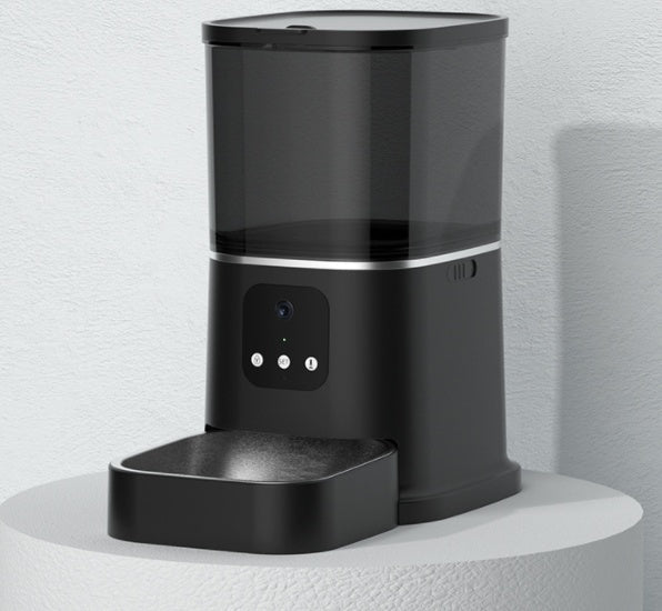 Pet Automatic Feeder Large Capacity Smart Voice Recorder APP Control Timer Feeding Cat Dog Food Dispenser With WiFi Pet Bo