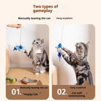 Vocal Simulation Squeaky Bird Cat Toy For Self-amusement