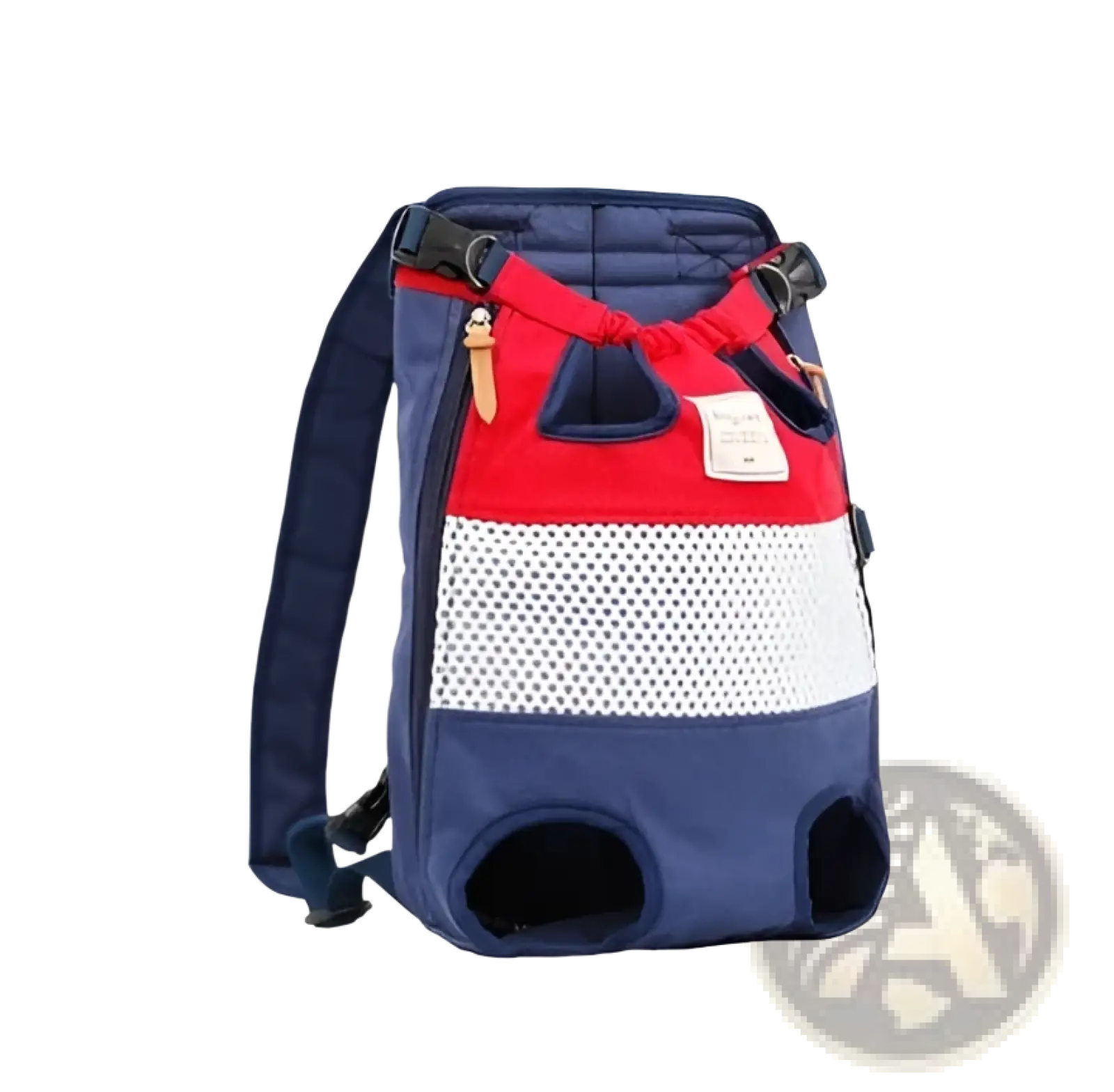 Dog Carrier Backpack Striped Breathable Pet Bag