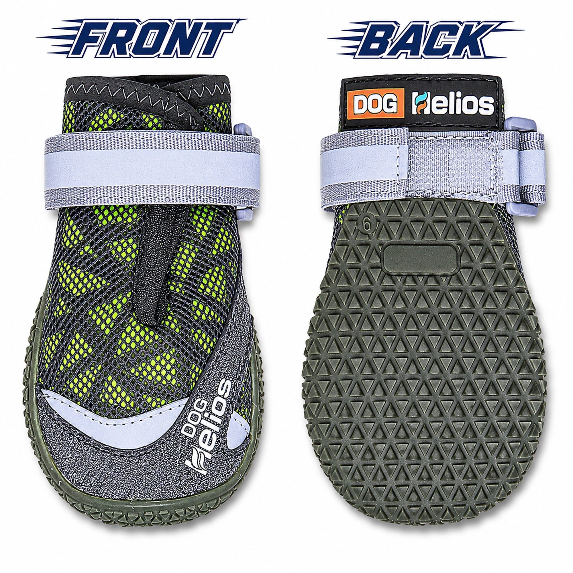 Dog Helios 'Surface' Premium Grip Performance Dog Shoes - Set Of 4