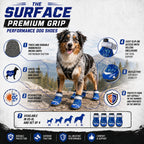 Dog Helios 'Surface' Premium Grip Performance Dog Shoes - Set Of 4