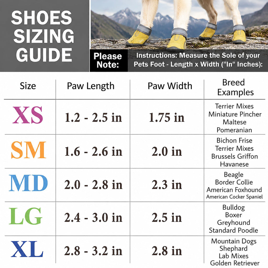 Dog Helios 'Surface' Premium Grip Performance Dog Shoes - Set Of 4