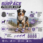 Dog Helios 'Surface' Premium Grip Performance Dog Shoes - Set Of 4