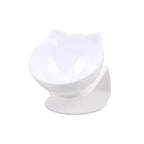 Double Transparent Non-slip Food Bowl With Protection For Cats Modern Kitten Food Bowl Pet Accessories