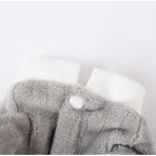 Autumn And Winter Warm Cartoon Dog Four-legged Coat, Bear Towing Fleece Coat, Cat Small Dog Bichon Frise Pet Dog Clothes