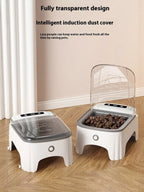 Automatic Pet Feeder with Elevated Bowl