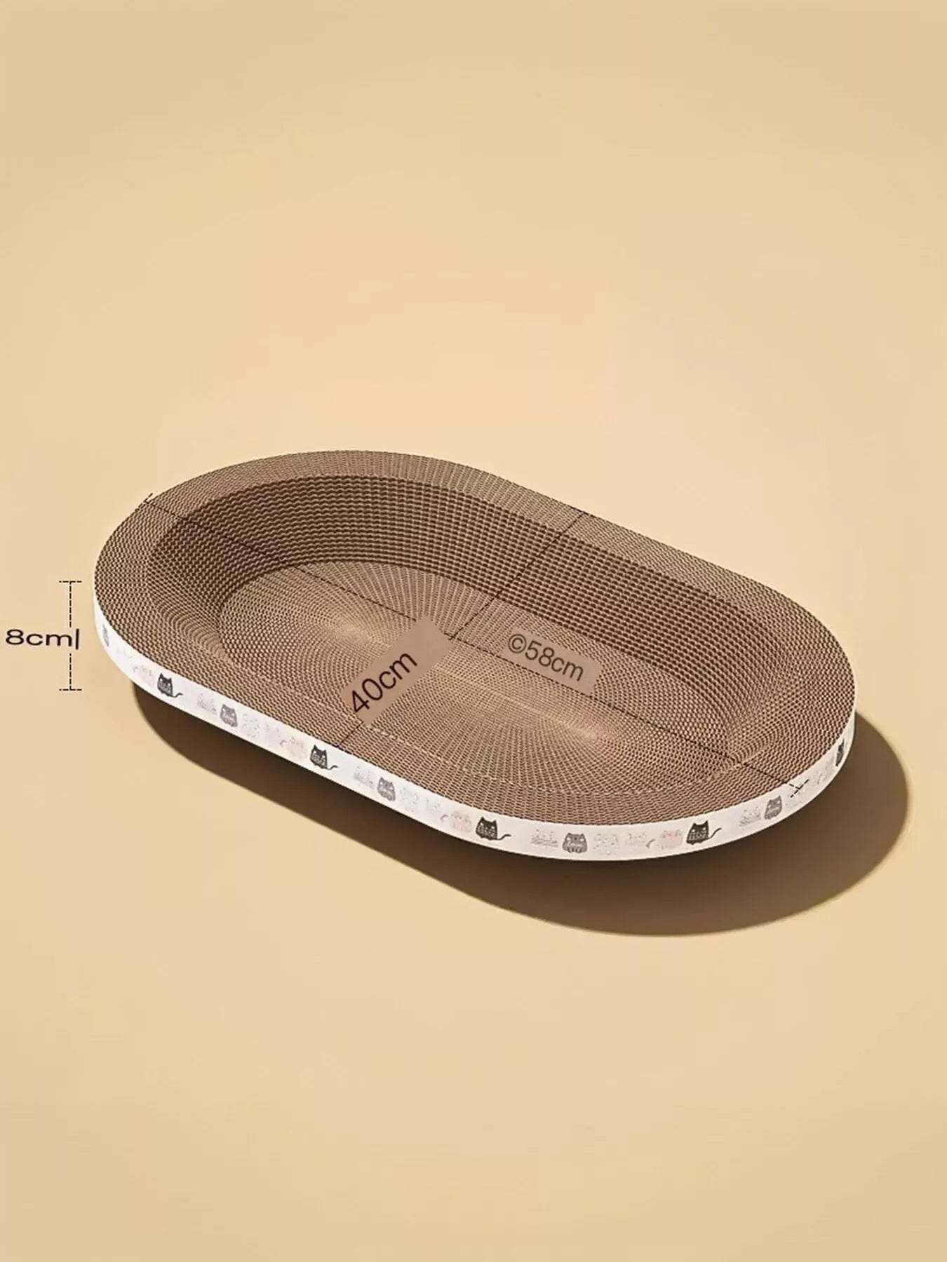 Wear-Resistant Cat Scratching Lounge Bed