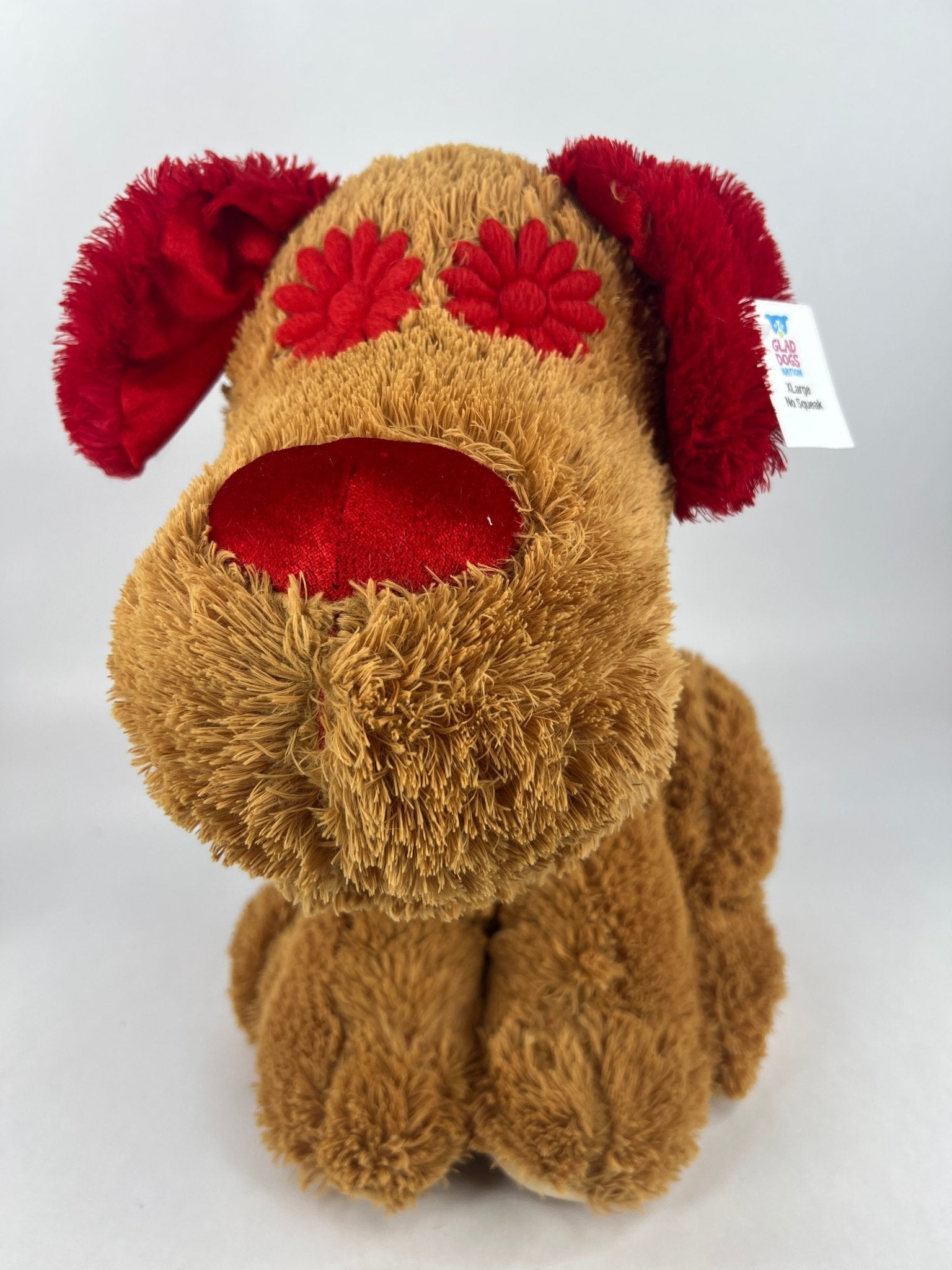 Extra Large / XL Stuffed & NO SQUEAK Squeakerless Quiet Zone Dog Toys: 15"-20"