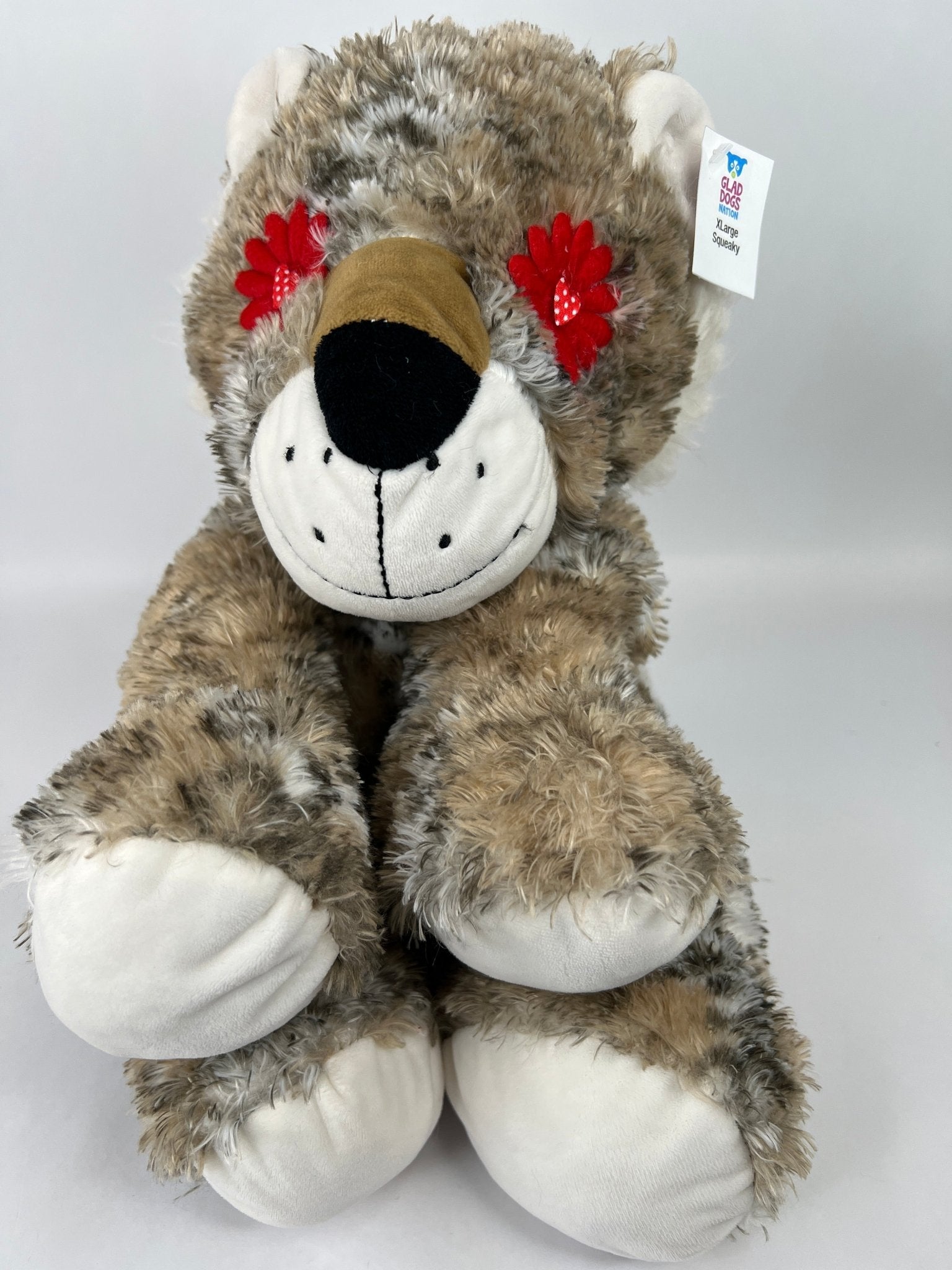 Extra Large / XL Stuffed & SQUEAKY Dog Toys: 15"-20"