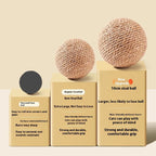 Sisal Ball Oversized Cat Toy Self-Hi Relieving Stuffy