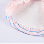 Cute Striped Dog Shirts With Belt Loops, Soft Knitted Pet Clothes For Puppies And Cats, Fashionable Puppy Clothing
