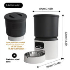 4L Smart Feeder Pet Cat Dog Timing Remote Monitoring