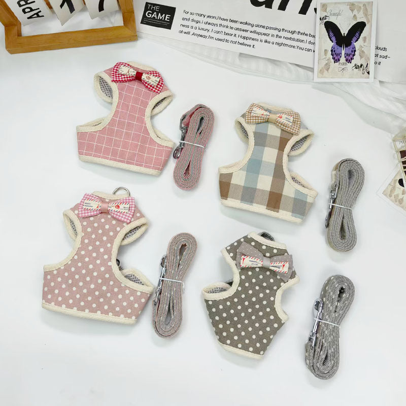 Dog Harness Cat Leash Pet Vest-style