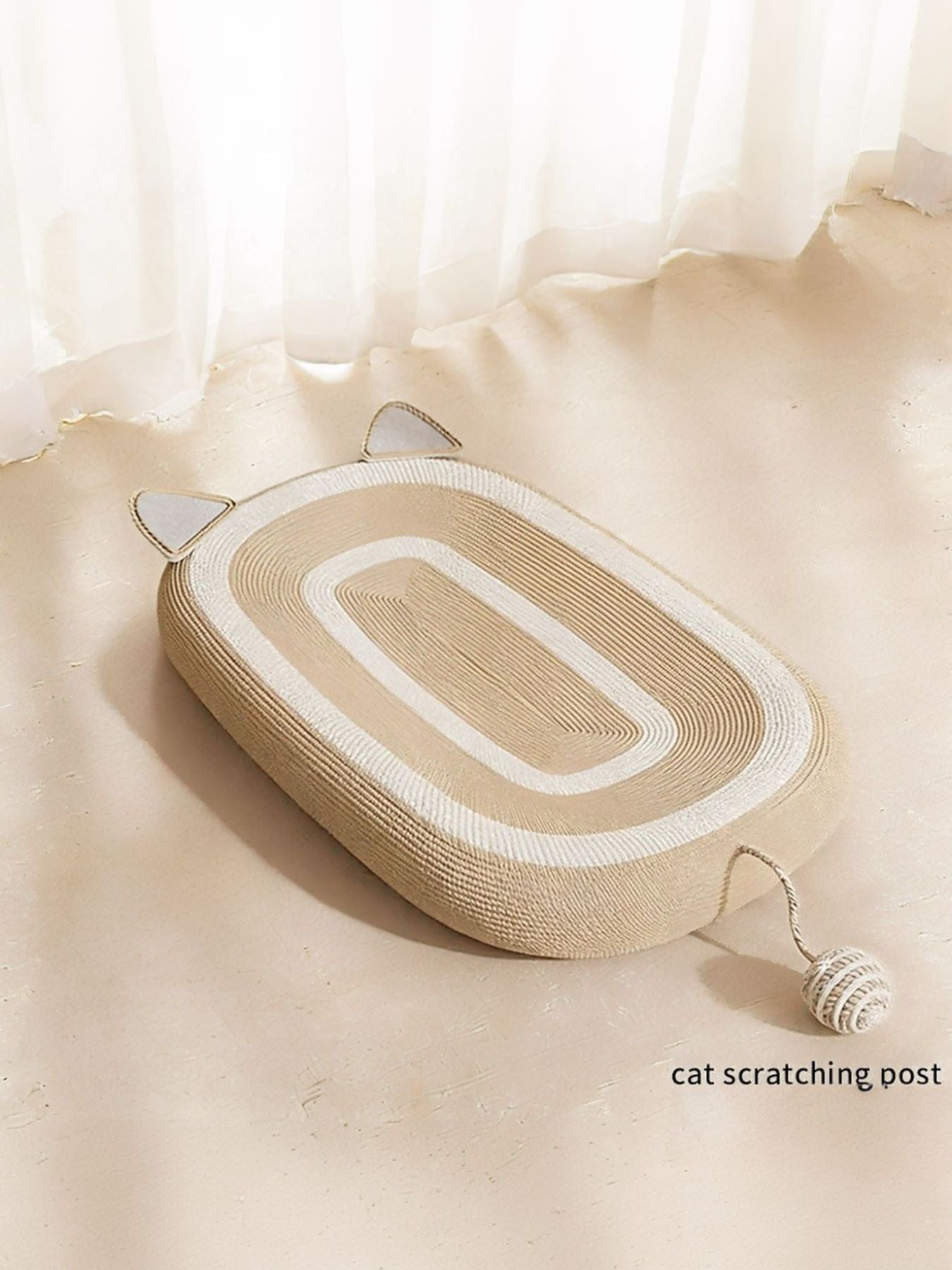Oval Cat Scratching Bed