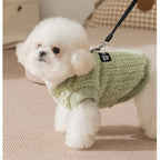 Autumn And Winter Dog Clothing, Two-legged Sleeveless Warm Fleece, Small And Medium-sized Dog Bichon, West Highland Cat Pet Clothing