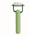 2026 New Double-Sided Dematting Comb For Dogs & Cats, Pet Grooming Tool For Long Haired Thick Double Coat Pets, Undercoat Rake Deshedding Brush For Tangles Matted Shedding Fur