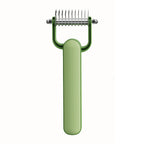 2026 New Double-Sided Dematting Comb For Dogs & Cats, Pet Grooming Tool For Long Haired Thick Double Coat Pets, Undercoat Rake Deshedding Brush For Tangles Matted Shedding Fur