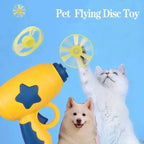 Cat Flying Disc Launcher | Interactive Toy for Kitten Training