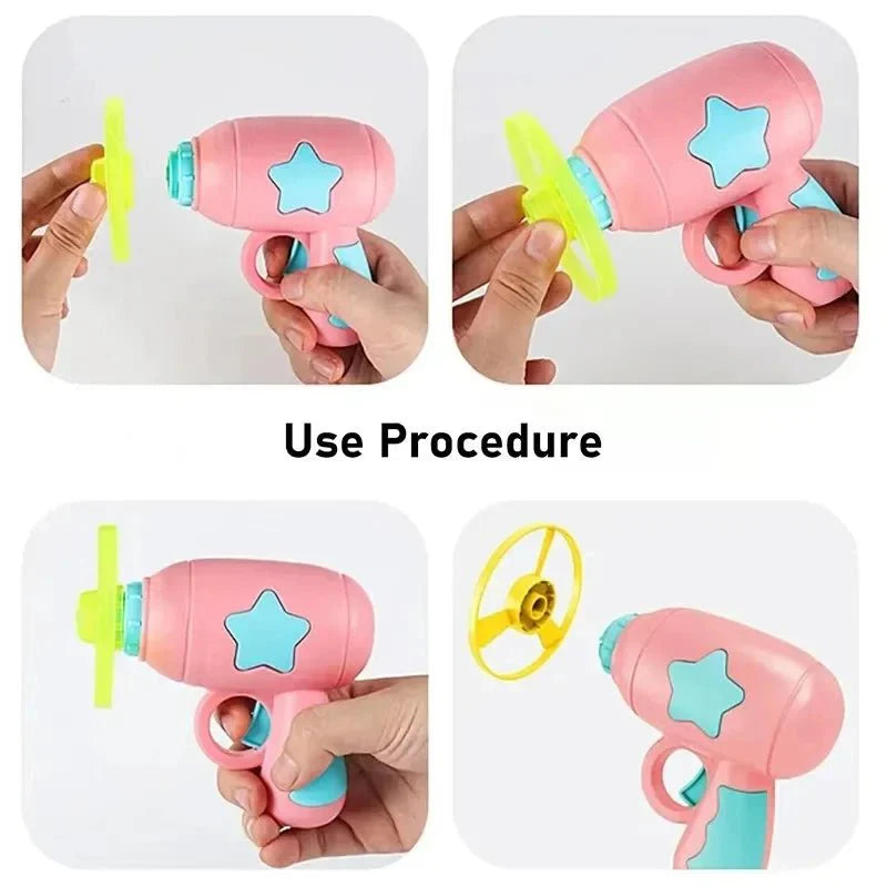 Cat Flying Disc Launcher | Interactive Toy for Kitten Training