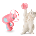 Cat Flying Disc Launcher | Interactive Toy for Kitten Training