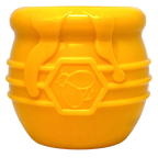 Honey Pot Dog eCup Treat Dispenser | Durable PUP-X Rubber Enrichment Toy | USA Made