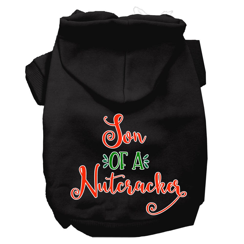 Christmas Pet Hoodie Screen Printed, "Son Of A Nutcracker"