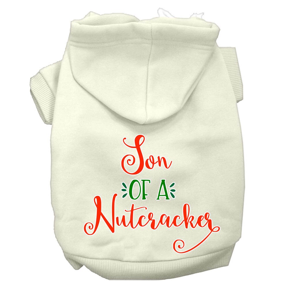 Christmas Pet Hoodie Screen Printed, "Son Of A Nutcracker"