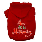 Christmas Pet Hoodie Screen Printed, "Son Of A Nutcracker"