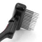 Jeffers Magic Spring Undercoat Rake for Pet Grooming