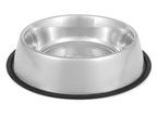Jeffers No-Skid/No-Tip Stainless Steel Pet Bowls
