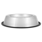 Jeffers No-Skid/No-Tip Stainless Steel Pet Bowls
