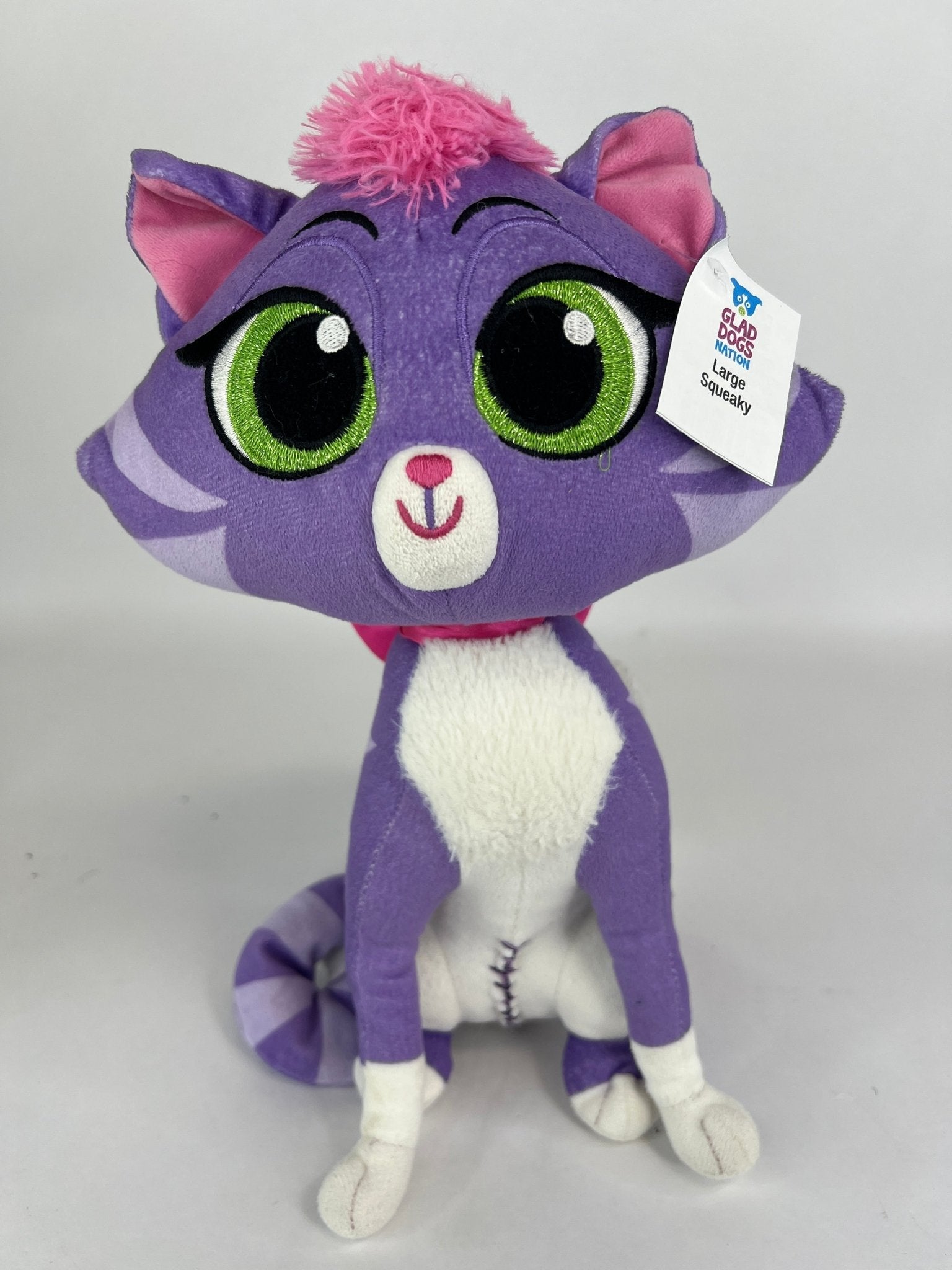 Large Cartoon Character Squeak & NO Squeak Dog Toys: 11"-14"