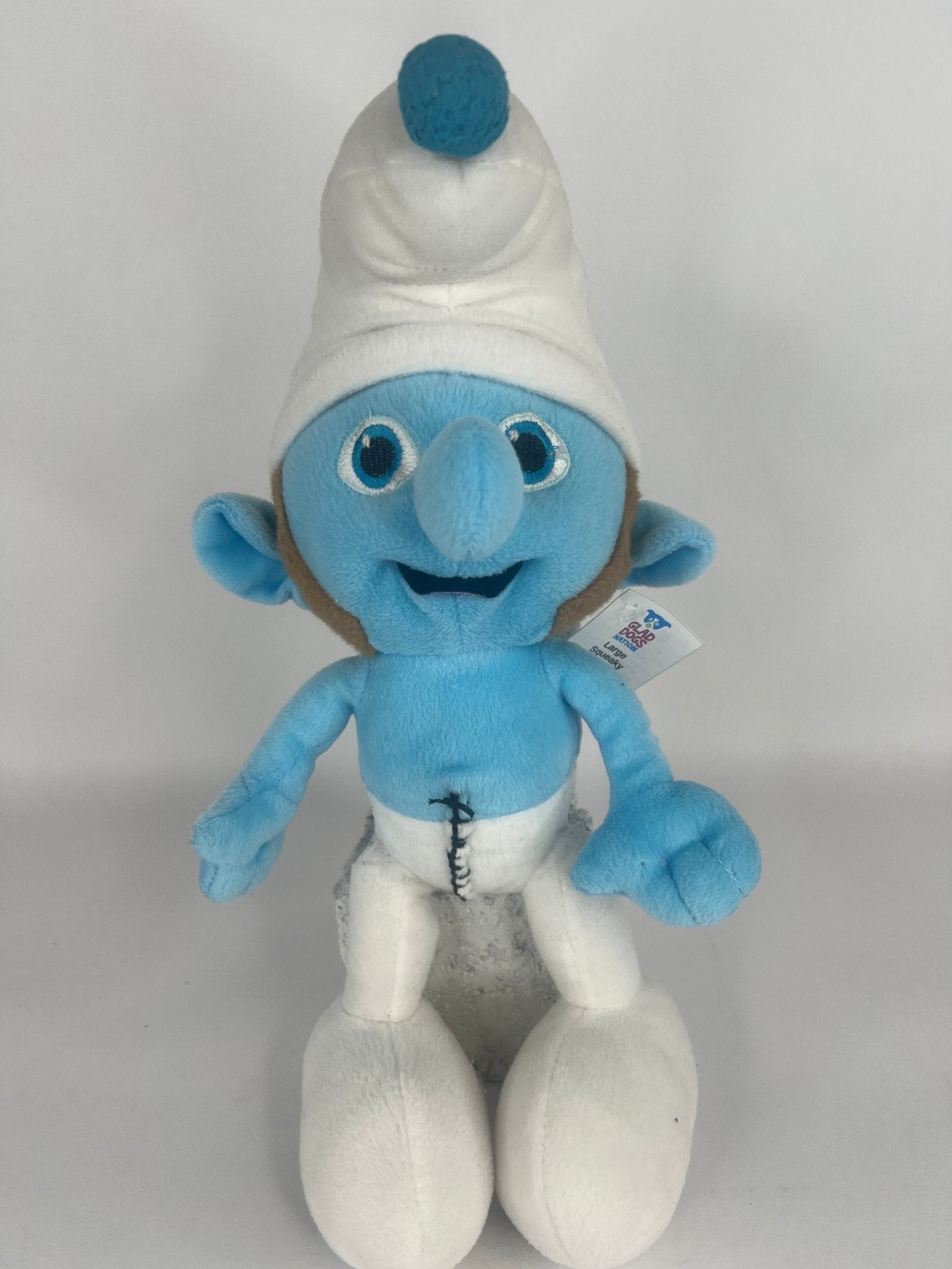 Large Cartoon Character Squeak & NO Squeak Dog Toys: 11"-14"