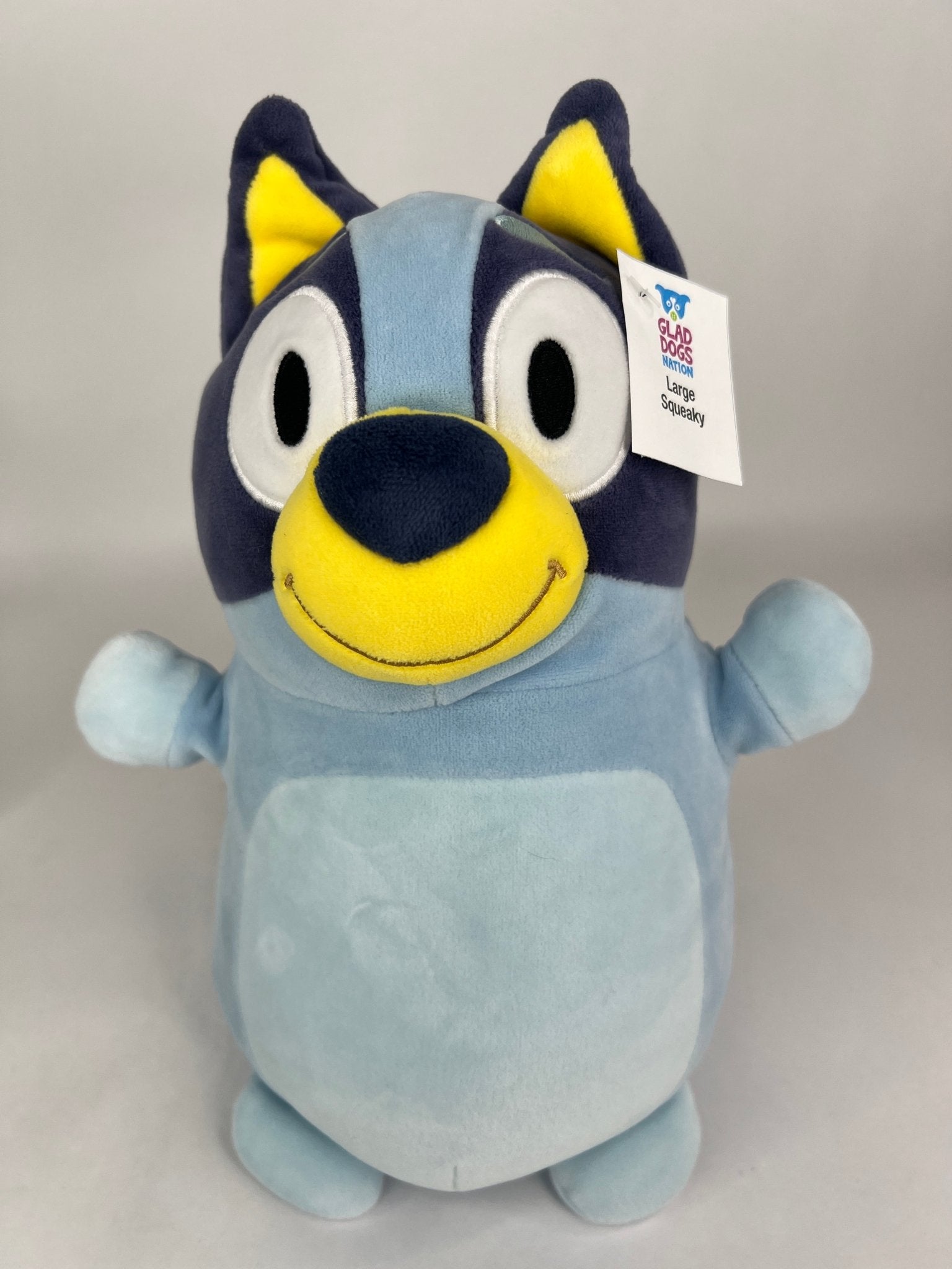 Large Cartoon Character Squeak & NO Squeak Dog Toys: 11"-14"
