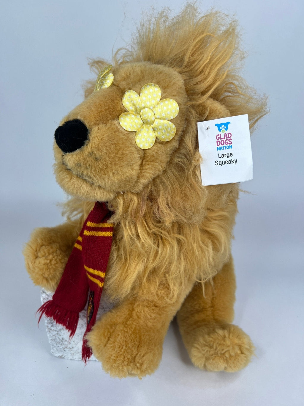 Large Cartoon Character Squeak & NO Squeak Dog Toys: 11"-14"
