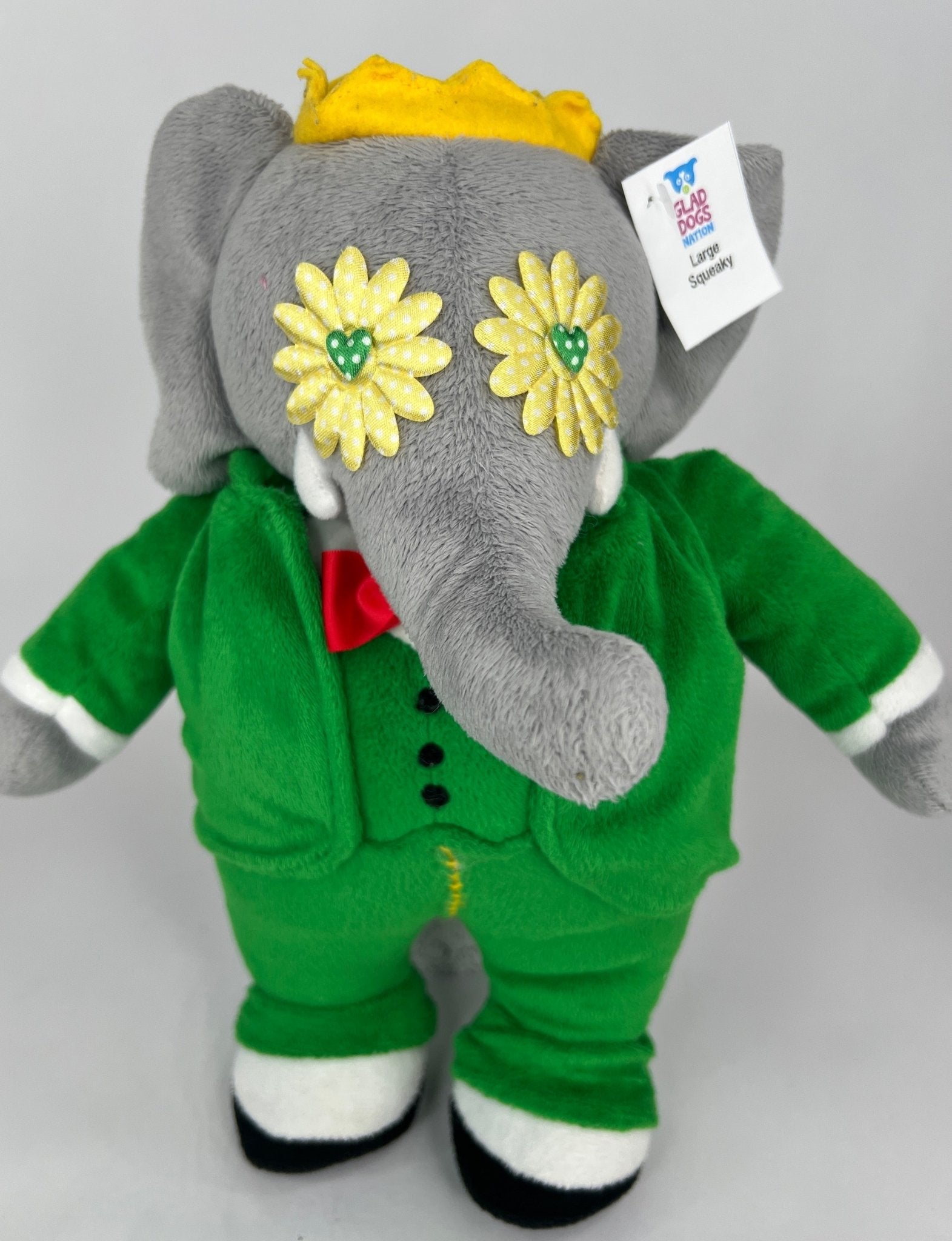 Large Cartoon Character Squeak & NO Squeak Dog Toys: 11"-14"
