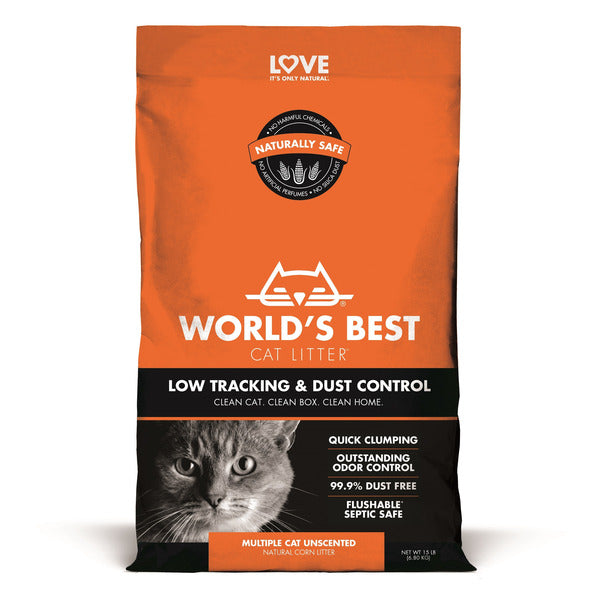 World's Best Cat Litter  Low Tracking & Dust Control