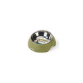 M-Pets Eco Bamboo Small Pet Bowl with Stainless Steel Insert 190 ml