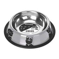 M-Pets Petjoy Cat Family Stainless Steel Bowl Non-Slip 355 ml