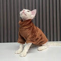 Soft Coral Velvet Hairless Cat Clothes Vest