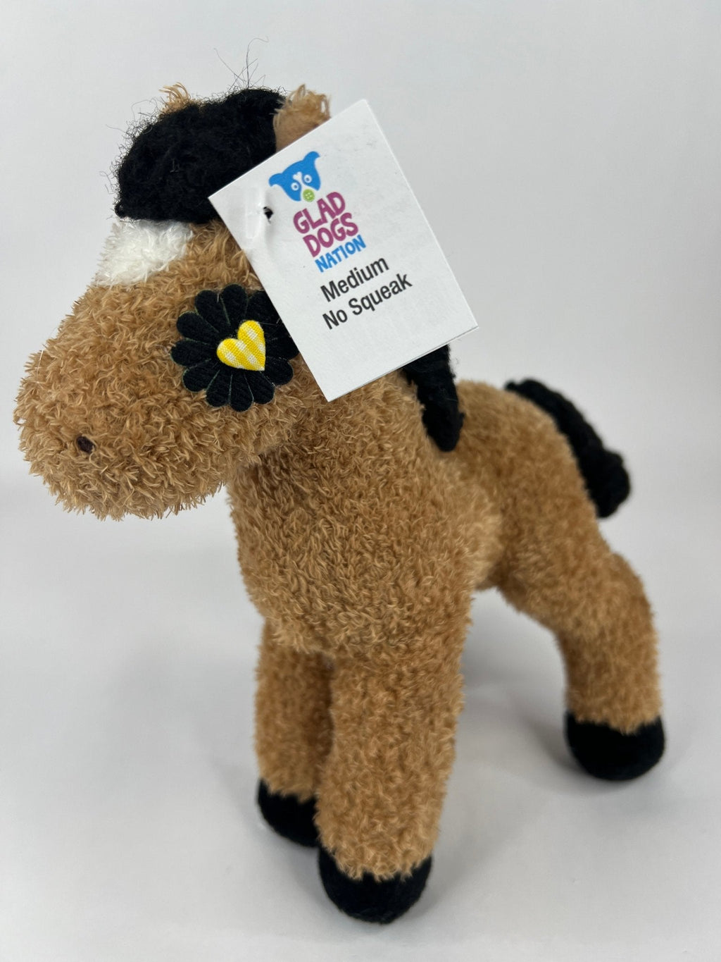 Medium NO SQUEAK Stuffed Dog & Puppy Toys / 20-50 lb. Dogs