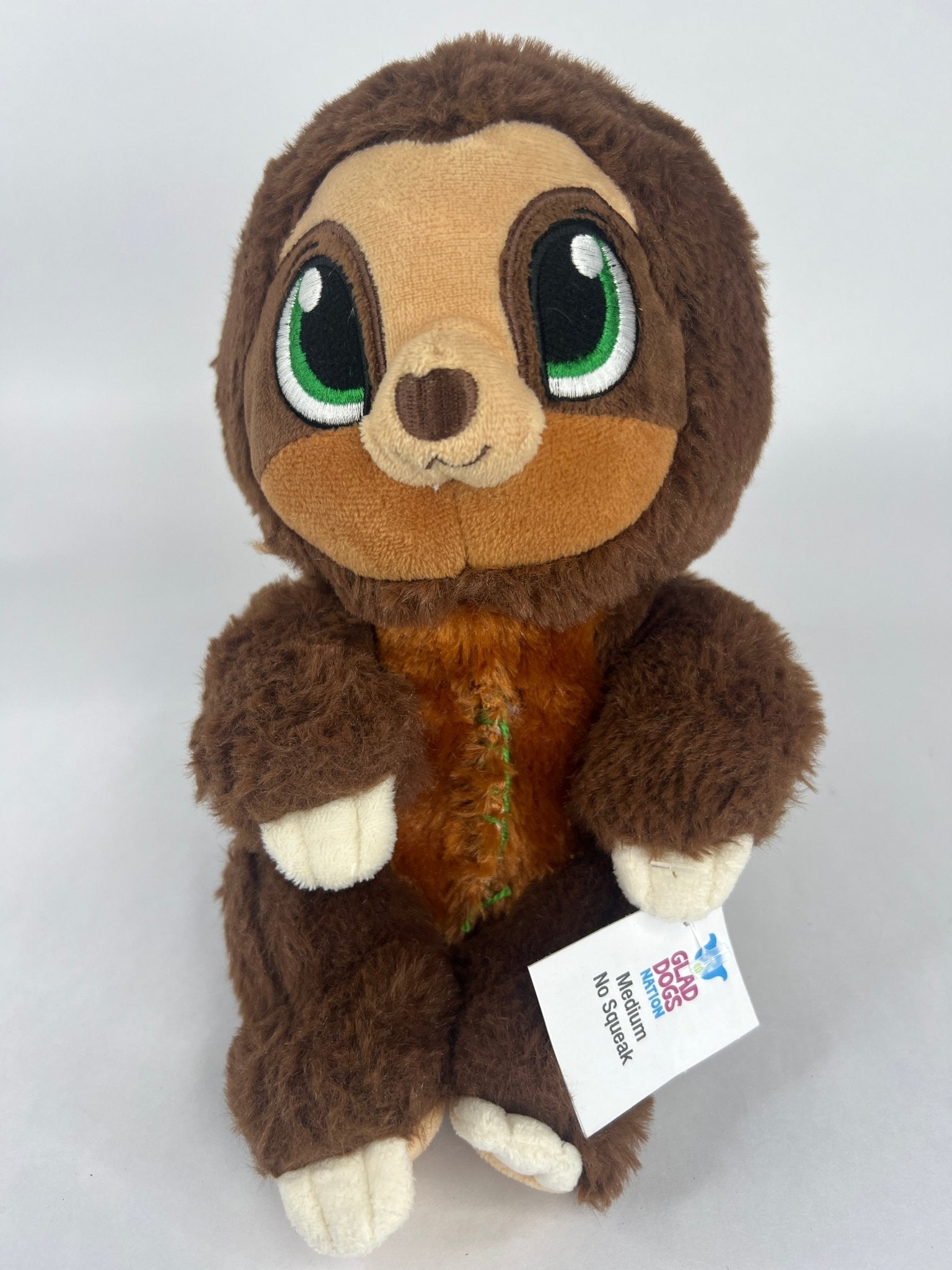 Medium NO SQUEAK Stuffed Dog & Puppy Toys / 20-50 lb. Dogs