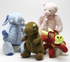 Medium Stuffed SQUEAKY Dog & Puppy Toys / 20-50 lb. Dogs