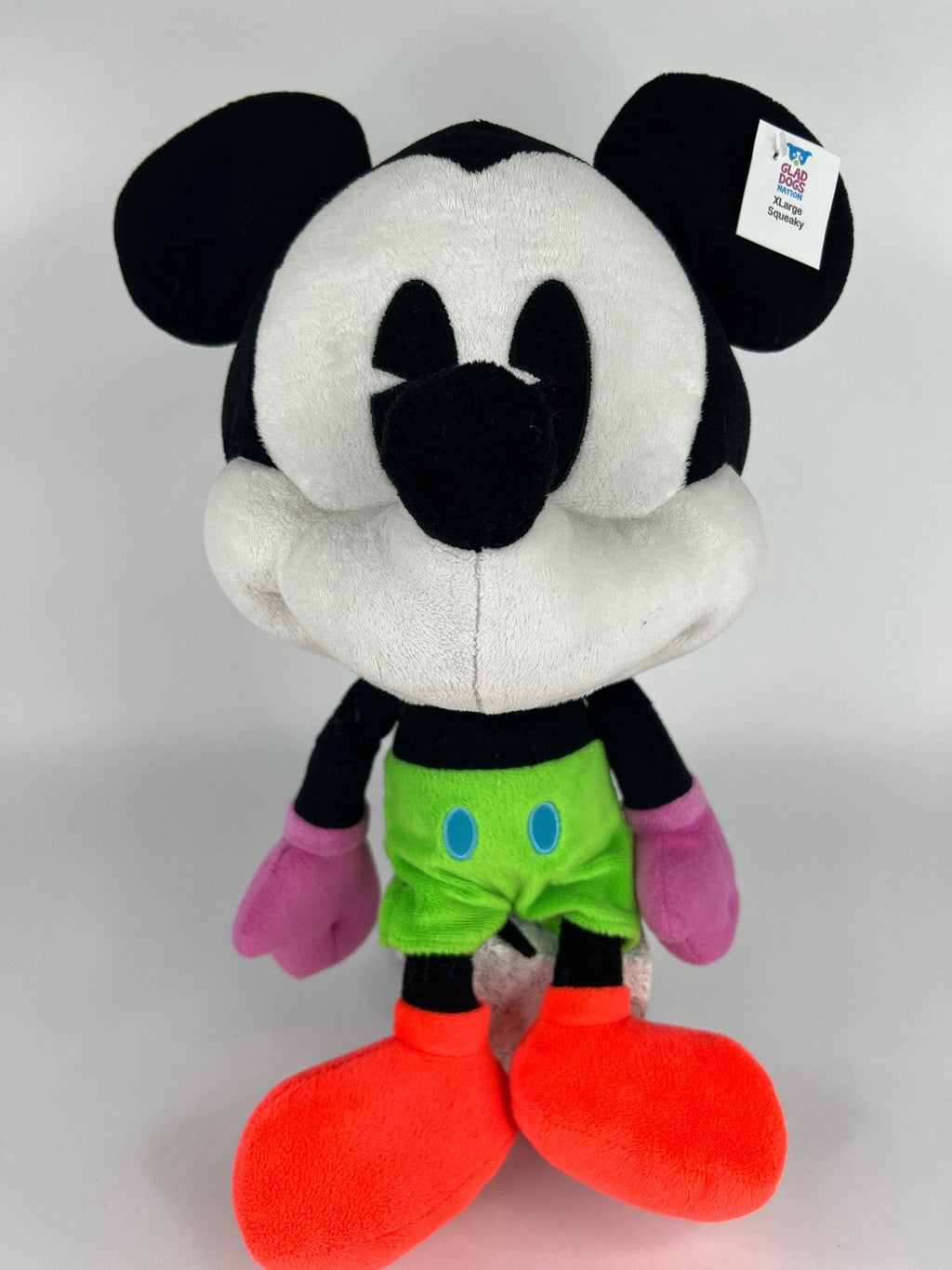 Mickey Mouse Squeak & NO Squeak Dog Toys: All Sizes