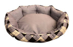 Mink Tufted Euro Cuddler Bed For Dogs & Cats